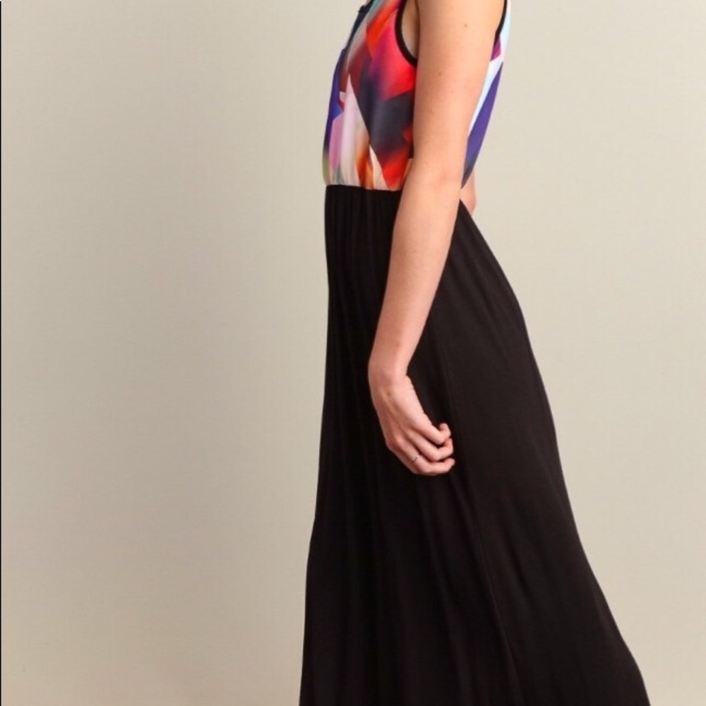 Color block Maxi Dress - Picture 1 of 3